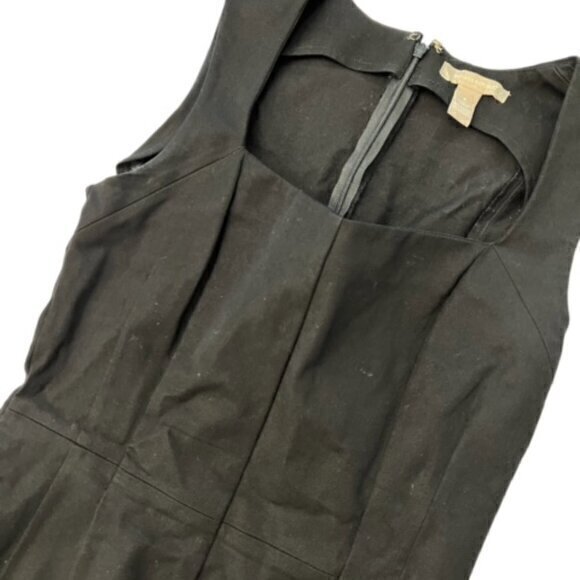 🎉PRICE REDUCED🎉 Banana Republic Black Square Neck‎ Dress 8 Sleeveless Office - Picture 8 of 13